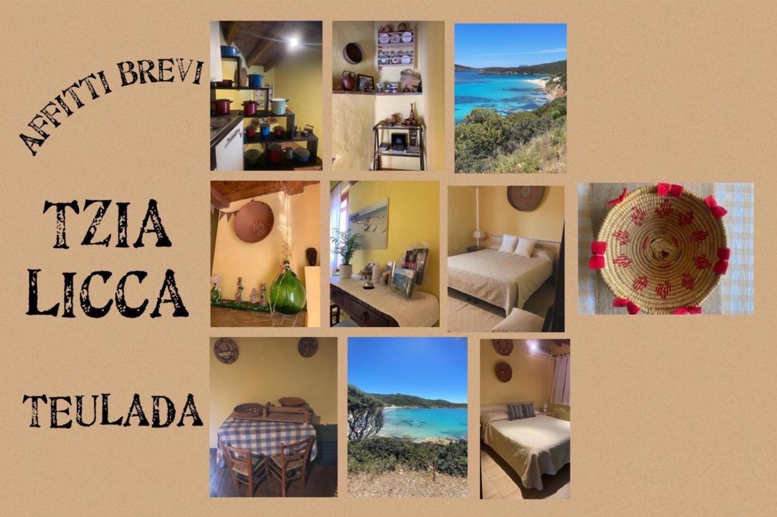 Affitta camere Tzia Licca Teulada Esterno foto